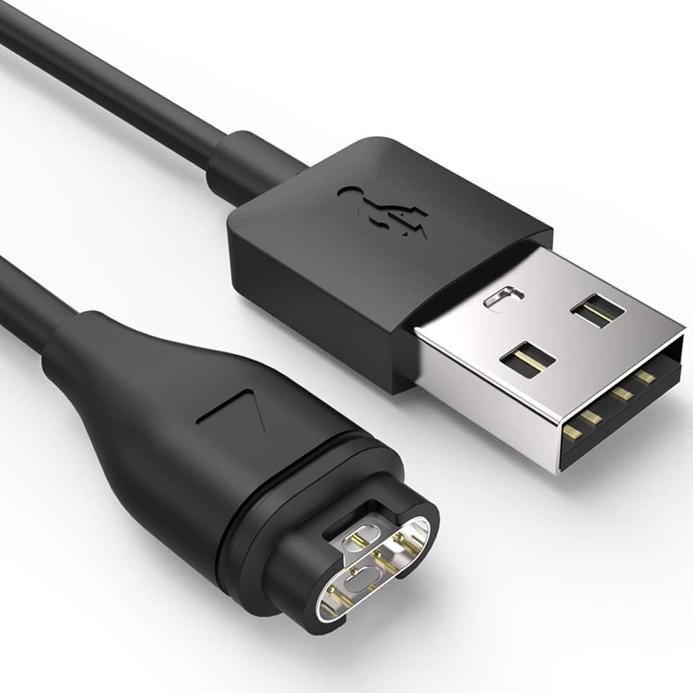 ZORBES Charger Compatible with Garmin Fenix 5 5S 5X,Replacement USB Data Sync Charging Cable for Garmin Smart Watch Vivoactive 3,Vivosport,Approach S60 X10,Forerunner 935,Quatix 5,D2 Charlie,Black ZORBES Charger Compatible with Garmin Fenix 5 5S 5X,Replacement USB Data Sync Charging Cable for Garmin Smart Watch Vivoactive 3,Vivosport,Approach S60 X10,Forerunner 935,Quatix 5,D2 Charlie,Black